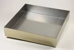 Edelstahl Wanne Stärke 1 mm , Abtropfblech, Auffangwanne, Edelstahl Pflanzwanne