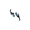 EFB RJ45 Patchkabel mit CAT7 Rohkabel Schwarz 2m