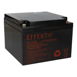 Effekta BTL 12-28 AGM Bleiakku 12V 28Ah – wartungsfreier VRLA-Akku