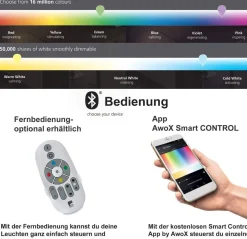 EGLO Connect-C Locana-C Außenleuchte smart Outdoor tw BT EEK: (Spektrum A-G)