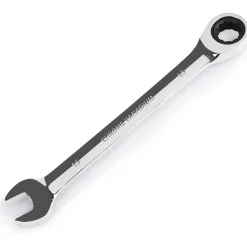 Egofine 15 mm Ratschen-Ringmaulschlüssel, 72-Zahn-Ratsche, CR-V-Stahl