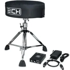 Eich Hocker DBC400R Subwoofer-Hocker Velours Komplett-Set mit Taschen