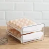 Eierbehälter 40 Gitter 2 Schichten Eierhalter Eierschublade Aufbewahrungsbox