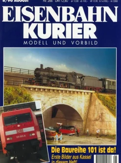 Eisenbahn Kurier 8/1996 Nr. 286: Die Baureihe 101 ist da! Erste Bilder aus Kassel in