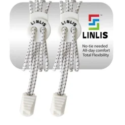 Elastische Schnürsenkel ohne zu schnüren LINLIS Stretch FIT Komfort für Jungen