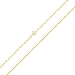 Elegant 9 Karat (375) Gold Damen - Haferkorn Kette