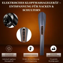Elektrisches Handmassagegerät für Schulter- und Nackenmassage