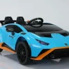 Elektro Kinderauto „Lamborghini Huracan STO“ - lizenziert - 12V7A Akku, 2 Motoren- 2,