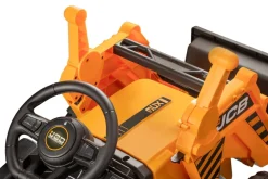 Elektro Kinder Bagger JCB Pushdozer mit Schaufel 2x30W 12V/7Ah