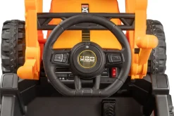 Elektro Kinder Bagger JCB Pushdozer mit Schaufel 2x30W 12V/7Ah