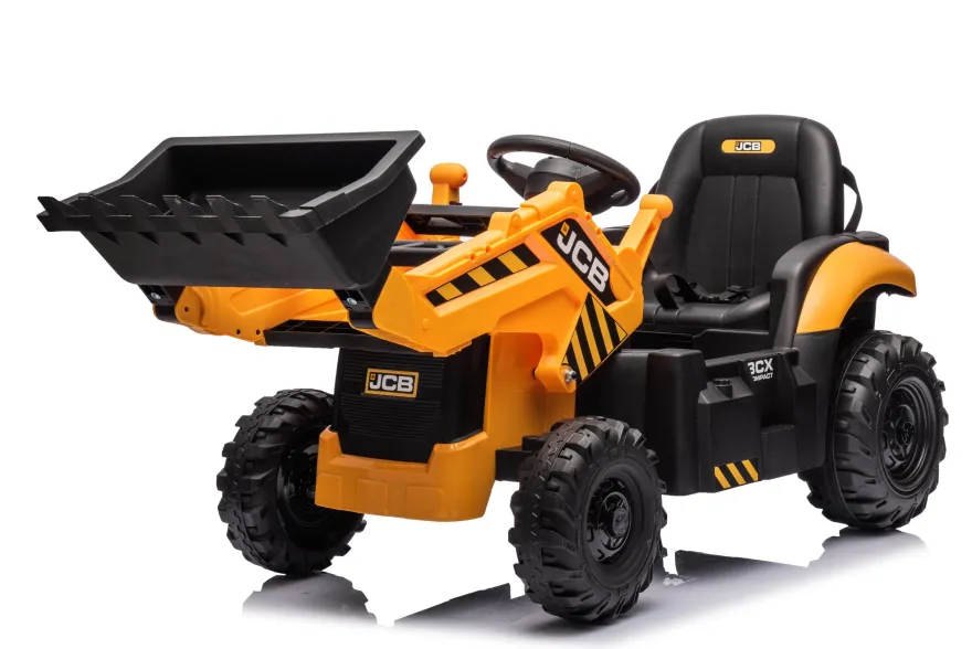 Elektro Kinder Traktor JCB Engineering Machine Pushdozer mit Lizenz