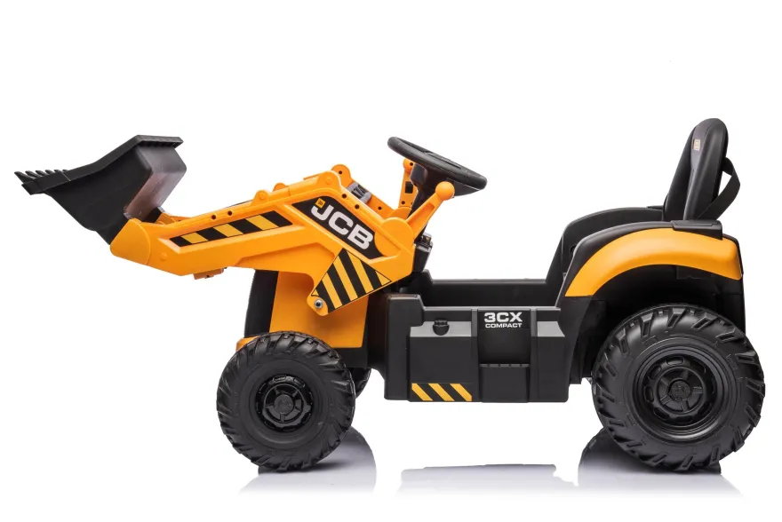Elektro Kinder Traktor JCB Engineering Machine Pushdozer mit Lizenz