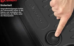 Element Gummi-Fußmatten 3D für Mitsubishi L200, 2015-><noscript><img width=