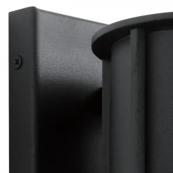 Elstead Lighting Camillo Wandleuchte Medium 1-Light Schwarz IP44 E27