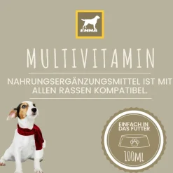 EMMA Multi Vitamine + Vitamin B-Komplex für Hunde, Tropfen 100ml