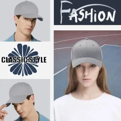 Enwokran Baseballkappe Unisex Klassische Sonnenschutz Baumwolle Verstellbar