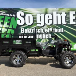 E-Quad ATV 4X2 FARMER Pritsche 45km/h ab 15 Jahren mit AM