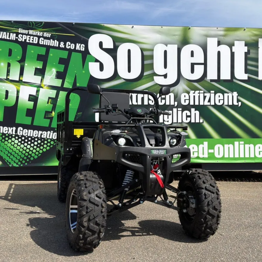 E-Quad ATV 4X2 FARMER Pritsche 45km/h ab 15 Jahren mit AM