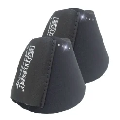 EQuest Neopren Hufglocke Crystal, 2er Set, schwarz - M / Cob