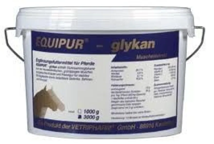 Equipur glykan 3 kg Gelenknährstoffe Ergänzungsfutter optimierte hochdosiert