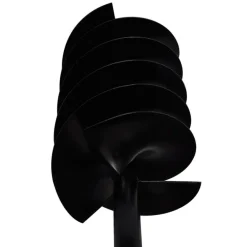 Erdbohrer mit Griff 180 mm Verlängerungsrohr 9 m