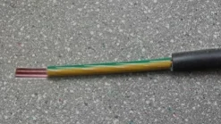 Erdkabel NYY-J 1x6 qmm Grün-Gelb 25 Meter Ring