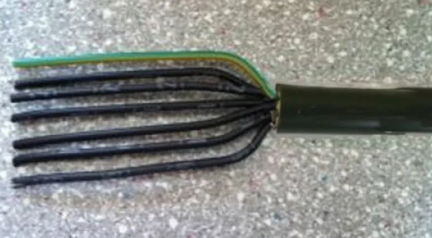 Erdkabel NYY-J 7x2,5 qmm 25 Meter Ring