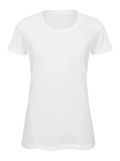 10er Pack Damen T-Shirt langlebig faltenfrei Sublimation bedruckbar TW063 NEU