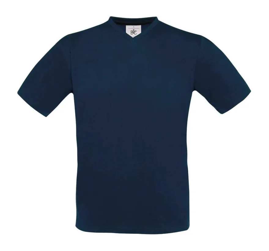 10er Pack Herren Exact V-Neck T-Shirt von B&C S bis 2XL Fair Wear Öko-Tex TU006