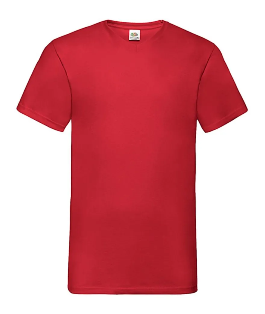 3er Pack Herren T-Shirt V-Ausschnitt FRUIT OF THE LOOM V-Neck-Tee 61-066-0 NEU