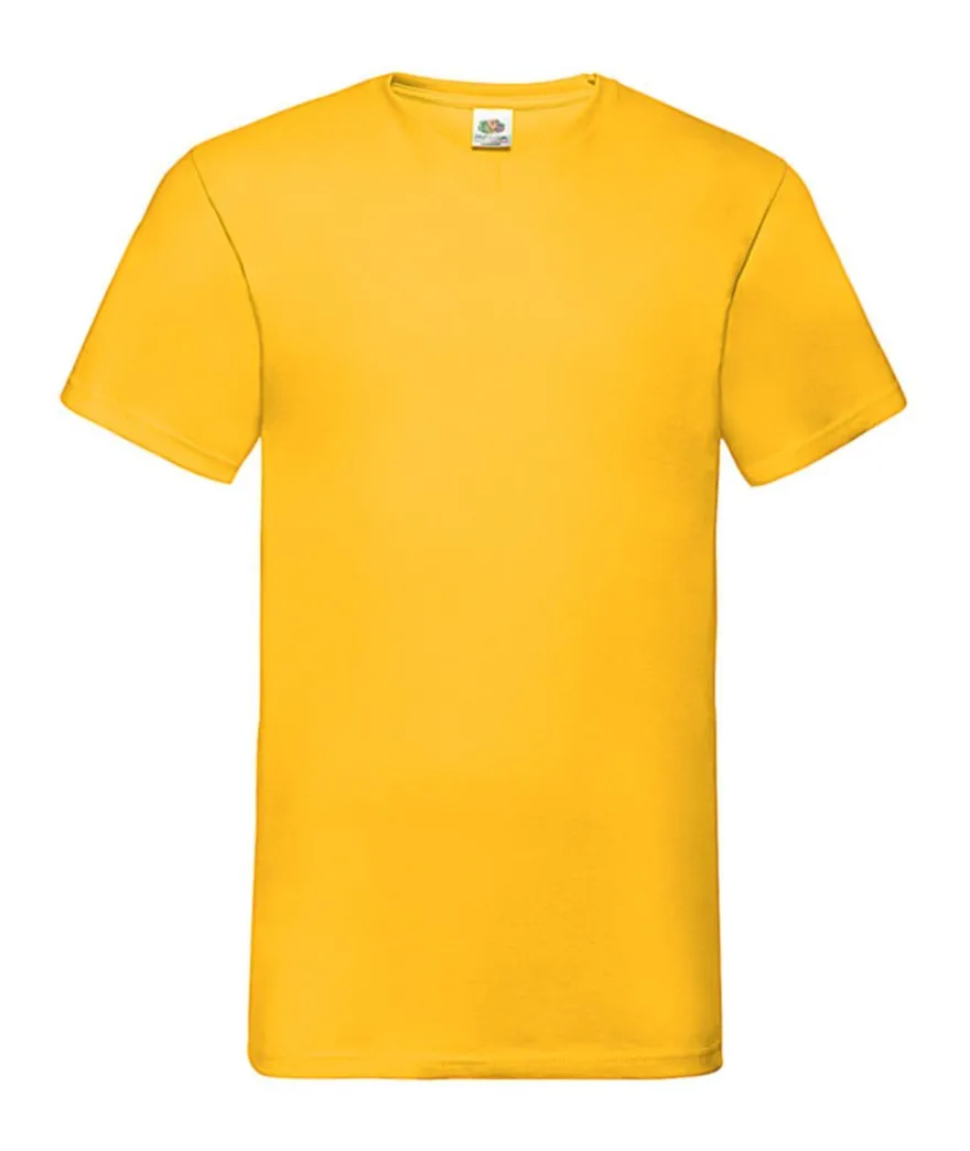 3er Pack Herren T-Shirt V-Ausschnitt FRUIT OF THE LOOM V-Neck-Tee 61-066-0 NEU