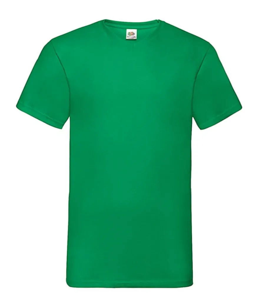 3er Pack Herren T-Shirt V-Ausschnitt FRUIT OF THE LOOM V-Neck-Tee 61-066-0 NEU