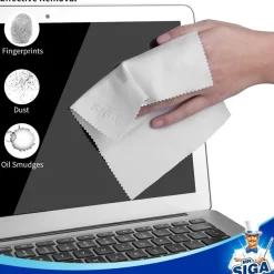 6er Pack MR. SIGA Mikrofaser Reinigungstücher Brillenputztuch 6x7 Zoll