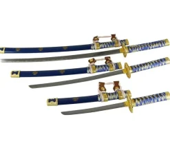 3er PARADE Samurai Tachi Schwert Set