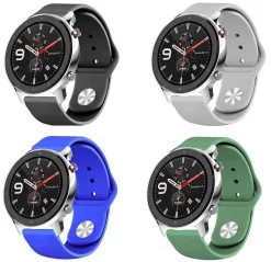 Ersatzband für Xiaomi Amazfit Stratos und Stratos 2 Silikon Armband Huami Farben