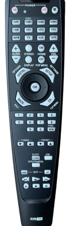 Ersatz Fernbedienung f?r Harman Kardon AVR300 | AVR300RDS | AVR125 | AVR320 | AVR340