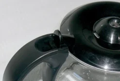 Ersatz Glas Kanne Serviert Kanne Kaffee CAFE Tee Wasser 1,5L Deckel CMB201 Black