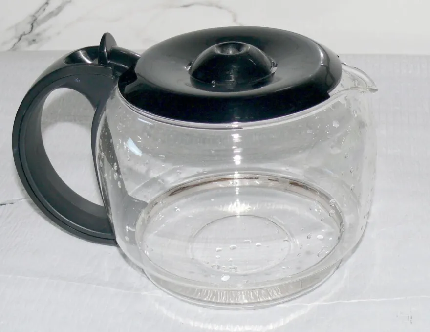 Ersatz Glas Kanne Serviert Kanne Kaffee CAFE Tee Wasser 1,5L Deckel CMB201 Black