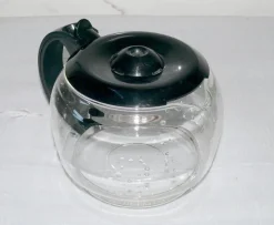 Ersatz Glas Kanne Serviert Kanne Kaffee CAFE Tee Wasser 1,5L Deckel CMB201 Black