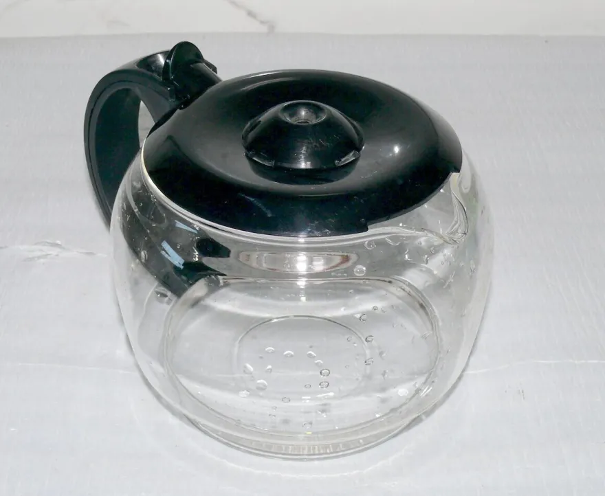 Ersatz Glas Kanne Serviert Kanne Kaffee CAFE Tee Wasser 1,5L Deckel CMB201 Black