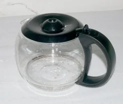 Ersatz Glas Kanne Serviert Kanne Kaffee CAFE Tee Wasser 1,5L Deckel CMB201 Black
