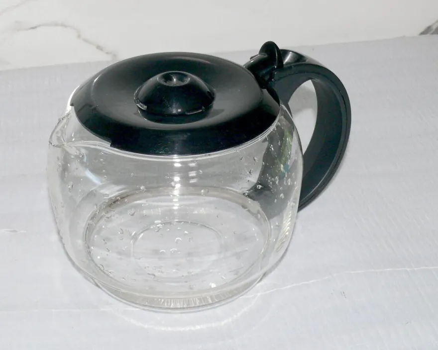 Ersatz Glas Kanne Serviert Kanne Kaffee CAFE Tee Wasser 1,5L Deckel CMB201 Black