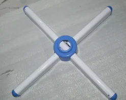 1372 Ersatz Metall Stand Kreuz Fuß Gestellt Ventilator Lüfter Rosette 50 * 50 * 4 cm