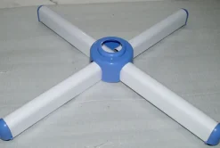 1372 Ersatz Metall Stand Kreuz Fuß Gestellt Ventilator Lüfter Rosette 50 * 50 * 4 cm