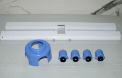 1372 Ersatz Metall Stand Kreuz Fuß Gestellt Ventilator Lüfter Rosette 50 * 50 * 4 cm