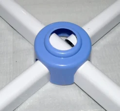 1372 Ersatz Metall Stand Kreuz Fuß Gestellt Ventilator Lüfter Rosette 50 * 50 * 4 cm