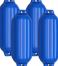 4er Set Bootsfender Langfender Kugelfender Set Boot Rammschutz Stegfender