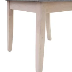 2er-Set Esszimmerstuhl HWC-G46, Küchenstuhl Stuhl, Stoff/Textil Massiv-Holz