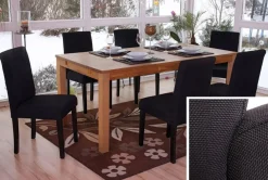 6er-Set Esszimmerstuhl Stuhl Küchenstuhl Littau