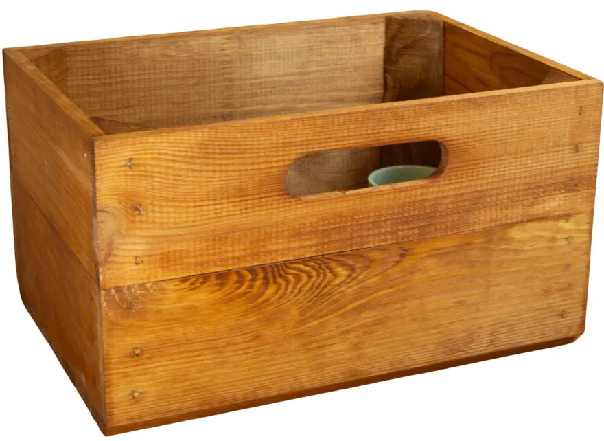 6er Set Holzkiste in ocker kleine Einschubkiste Schublade passend für Billy-Regale